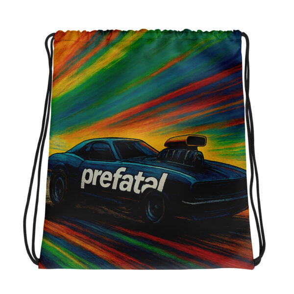 Prefatal Racing Drawstring bag