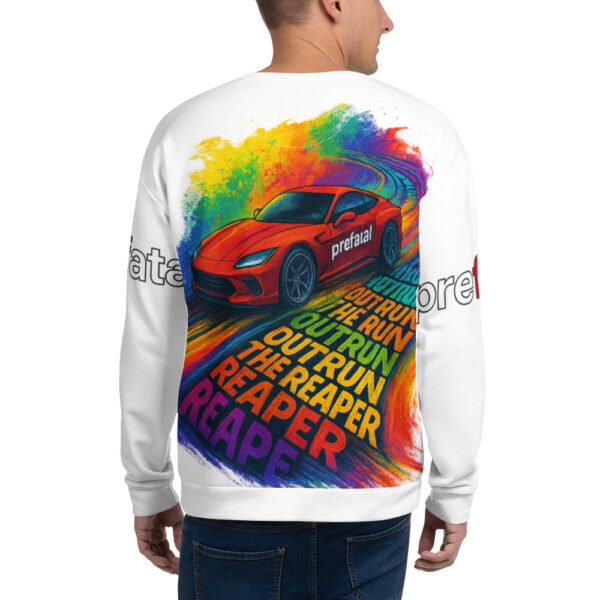 Outrun the reaper sweatshirt - Image 2