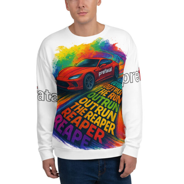 Outrun the reaper sweatshirt