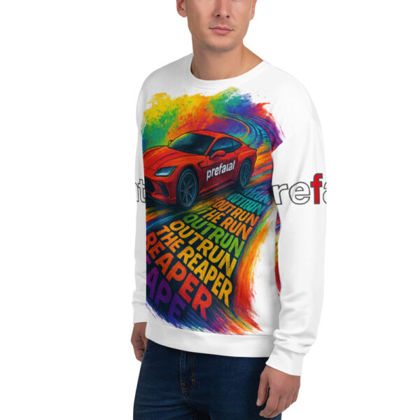 Outrun the reaper sweatshirt - Image 3