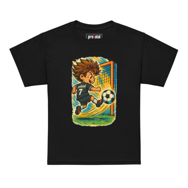 Youth Mascot Soccer Kick
